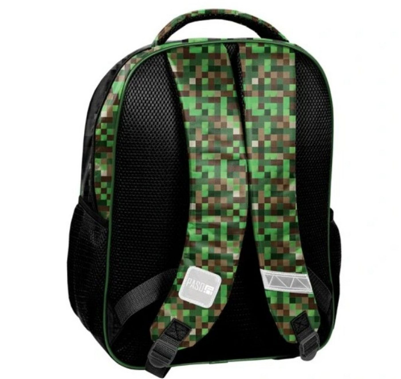 Starpak Schulrucksack Leichter, ergonomischer Schulrucksack für Jungen mit Pixel-Game-Motiv. – Bild 3 von 4