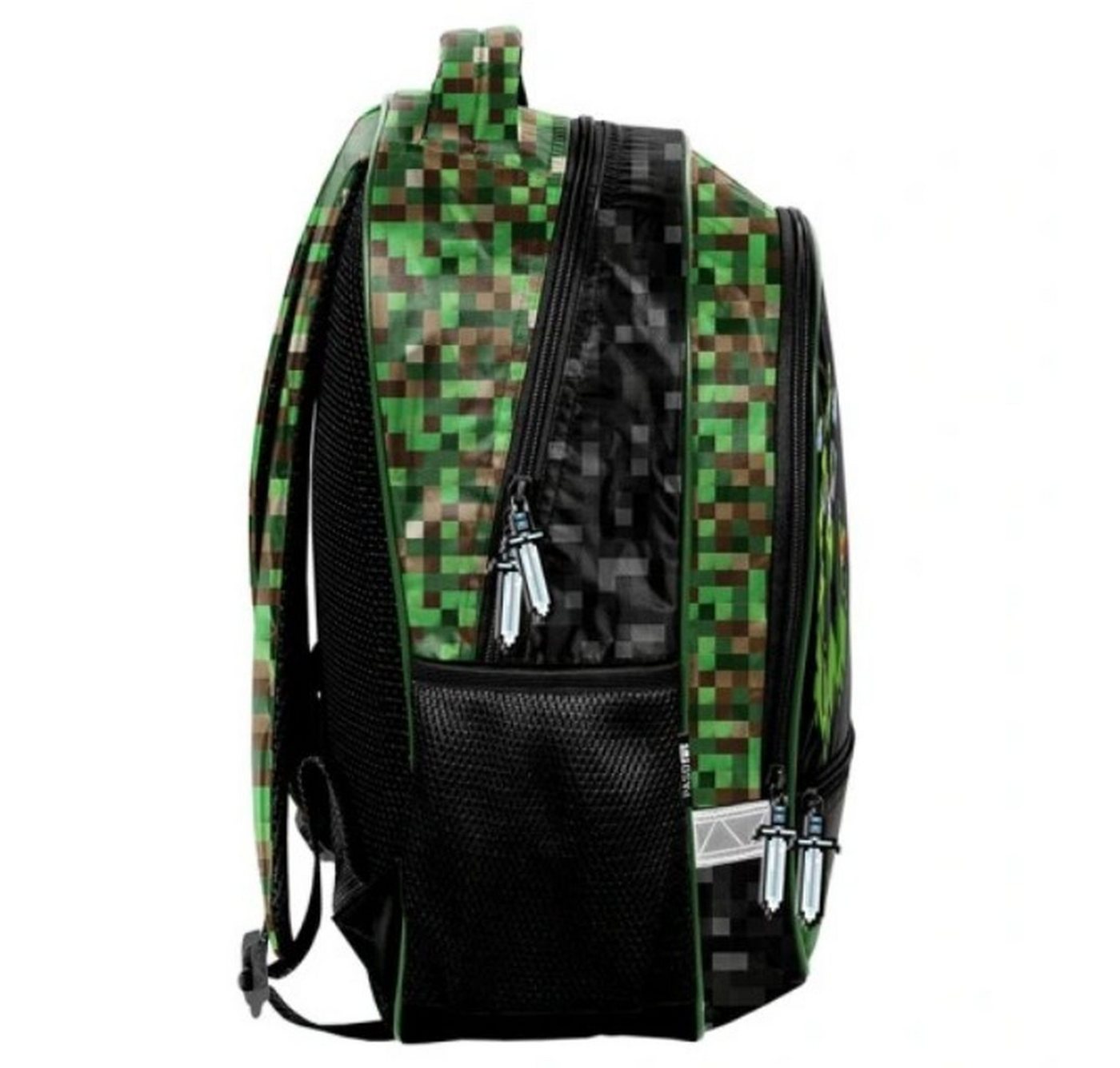 Starpak Schulrucksack Leichter, ergonomischer Schulrucksack für Jungen mit Pixel-Game-Motiv. – Bild 4 von 4