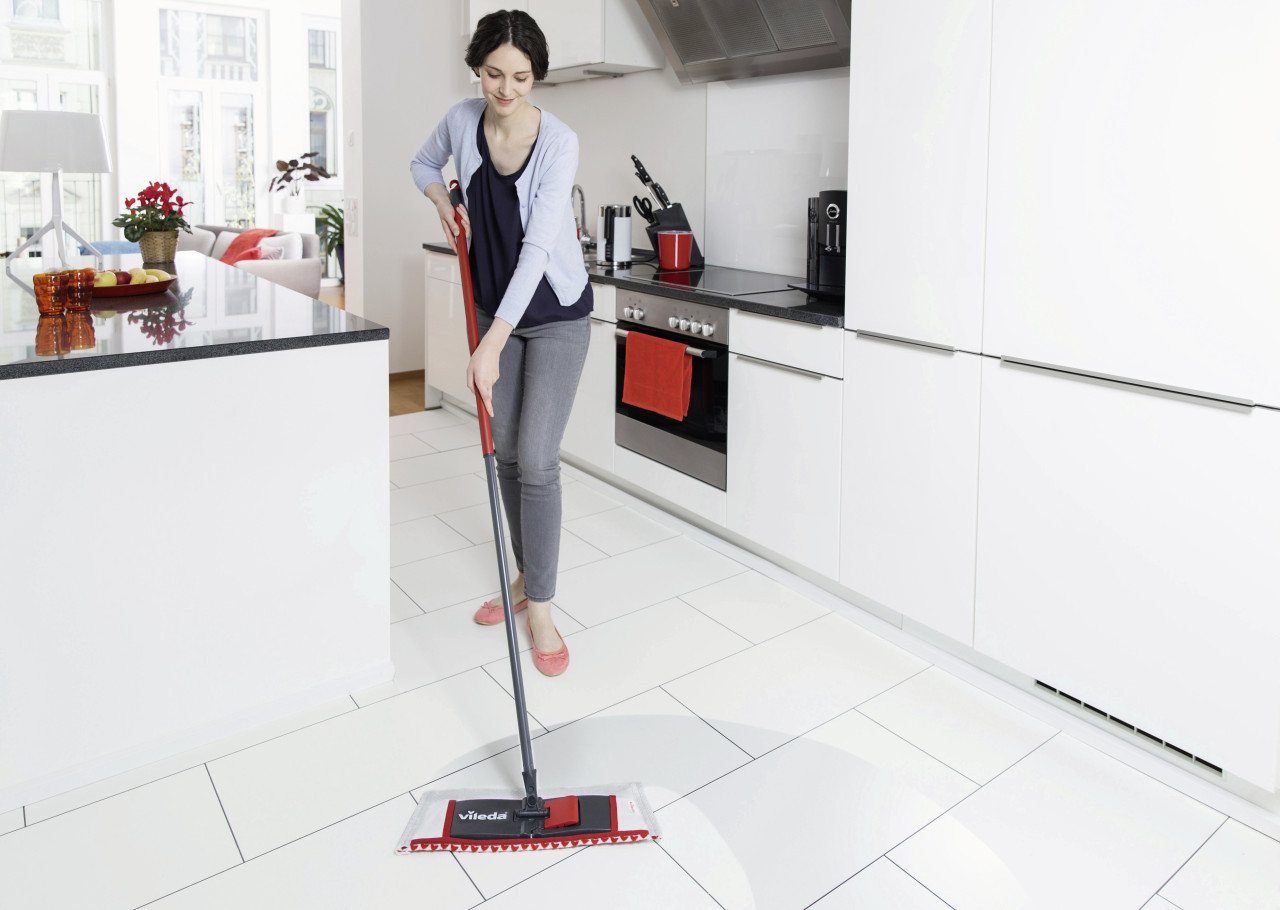 Vileda Staubwischer Vileda Bodenwischer WischMat Extra mit – Bild 3 von 3