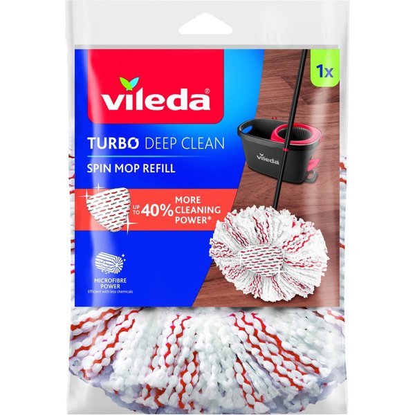 Vileda Staubwischer Vileda Ersatzkopf Microfibre Turbo Refill 3-in-1