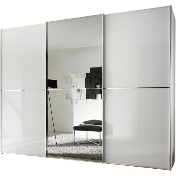 STAUD Schwebetürenschrank Sinfonie Plus, edles Design in hochwertiger Qualität, Made in Germany (in 4 verschiedenen Ausstattungen erhältlich) Mit kombinierter G