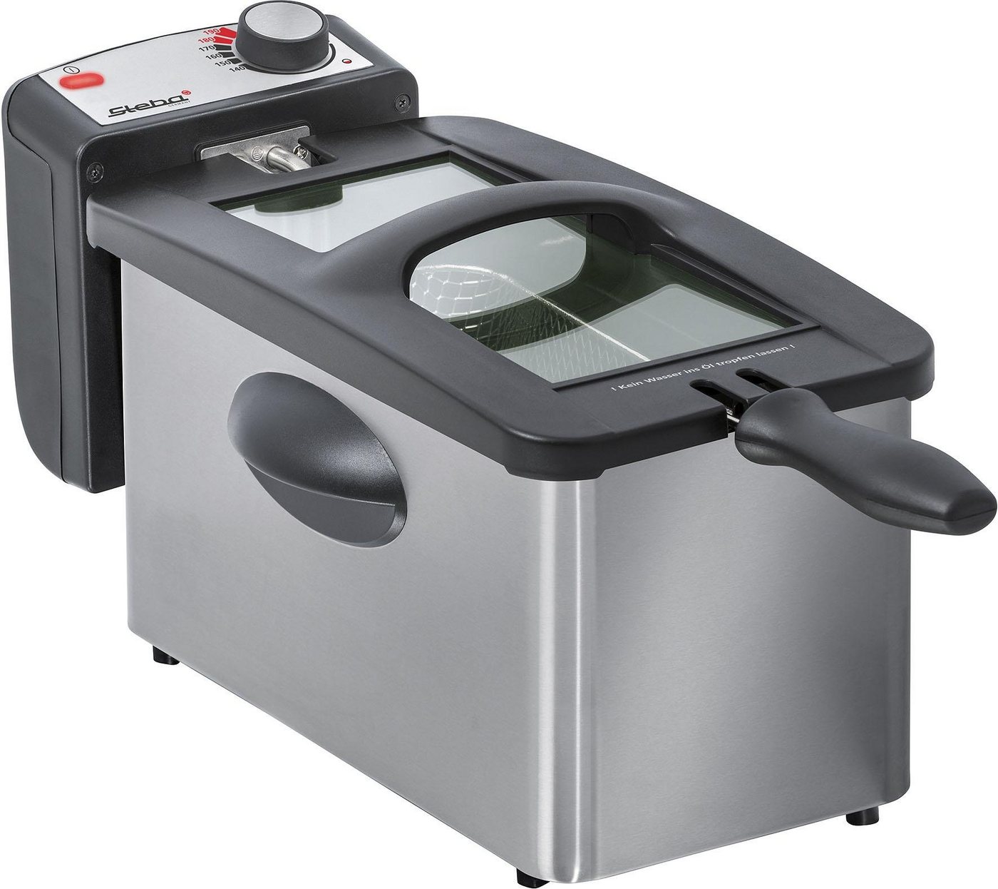 Steba Kaltzonenfritteuse DF 180, 2000 W, Fassungsvermögen 1 kg – Bild 2 von 4