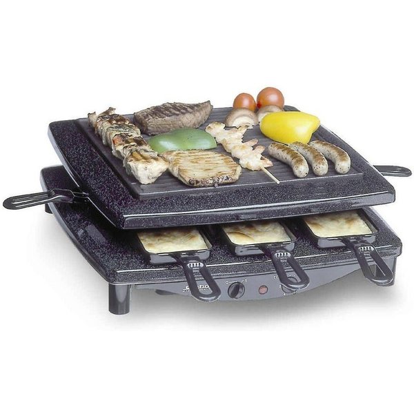 Steba Raclette RC 3 plus, 8 Raclettepfännchen, 1450 W