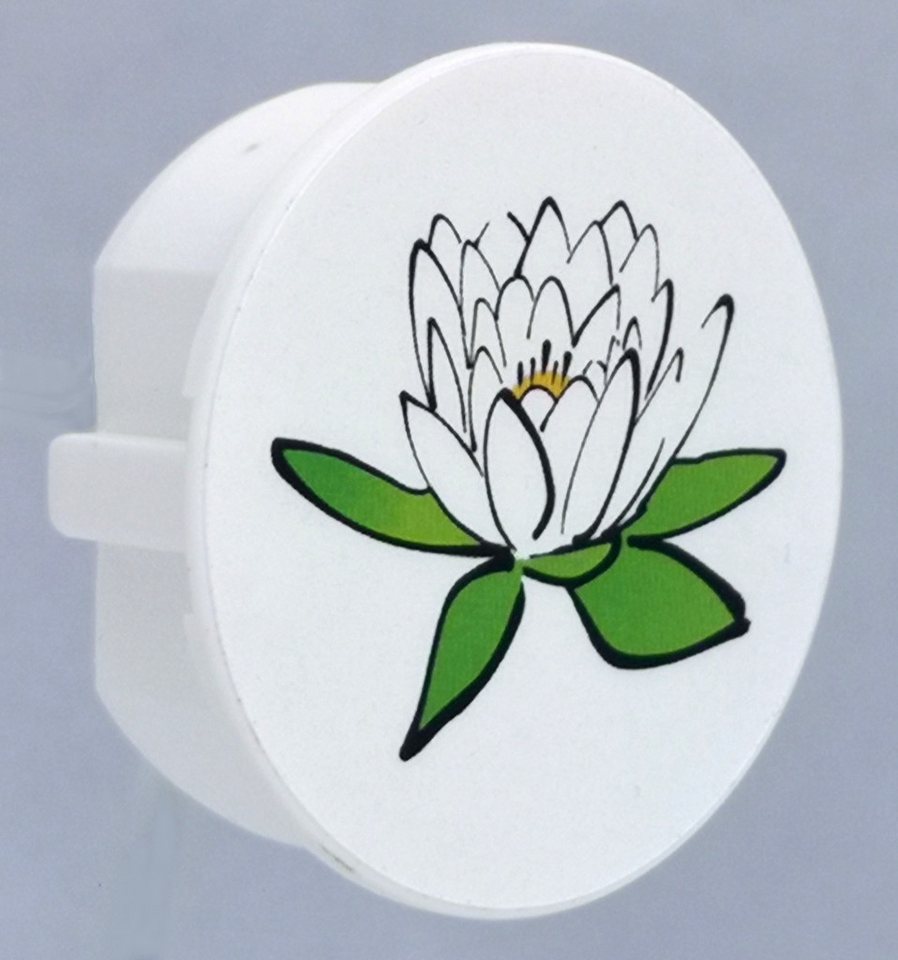 STECKEL Wanddekoobjekt 4x Steckdosenabdeckung mit bunten Blumen Staubschutz, DS-483 (Spar-Set, 4 St., Komplettset), Deko, Modern, Steckdose staubfrei, Steckdose – Bild 4 von 5