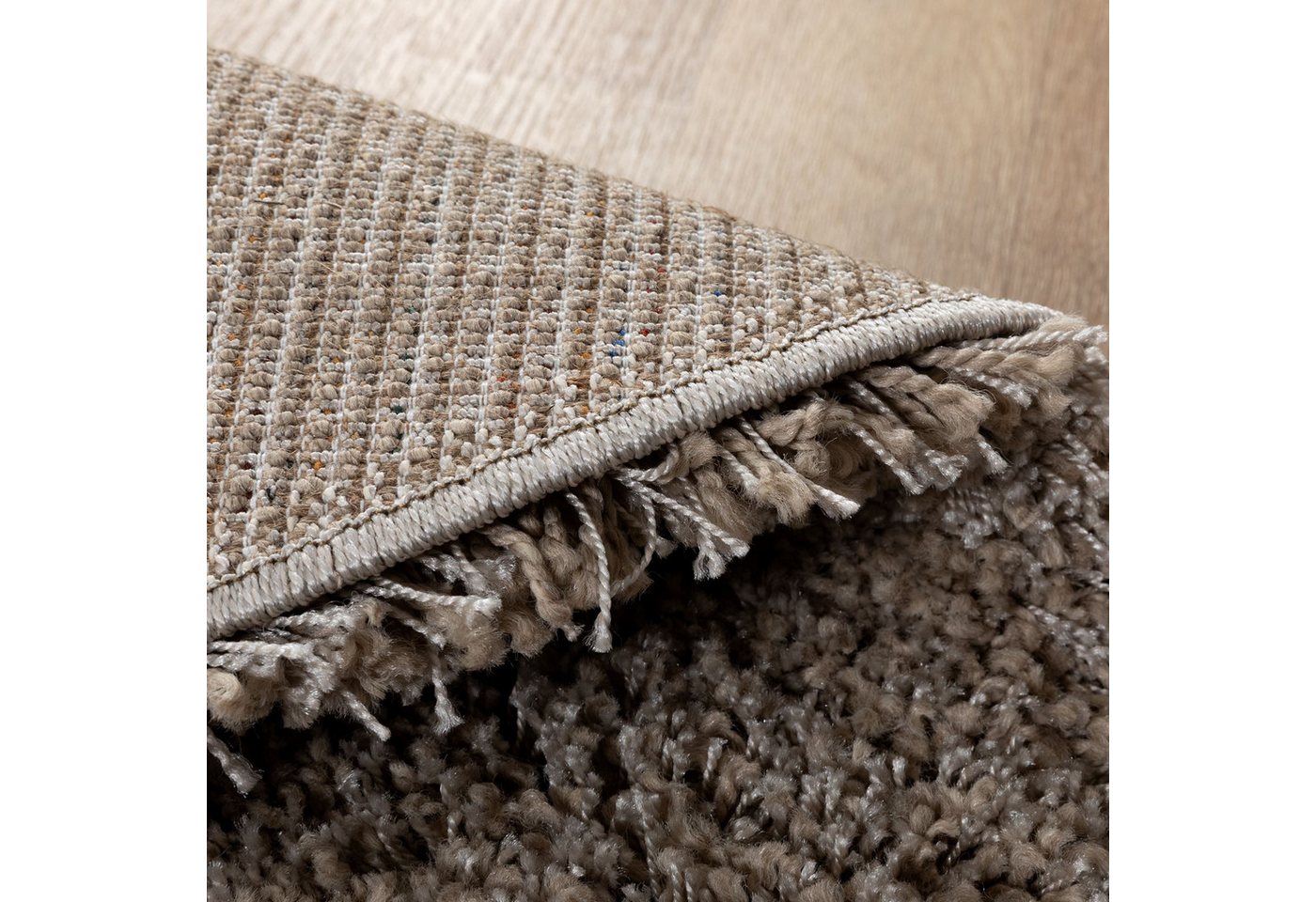 Steffensmeier Hochflor-Teppich Ragolle Twilight - Rund, rund, Original Ragolle Hochflorteppich Shaggy – Bild 4 von 5