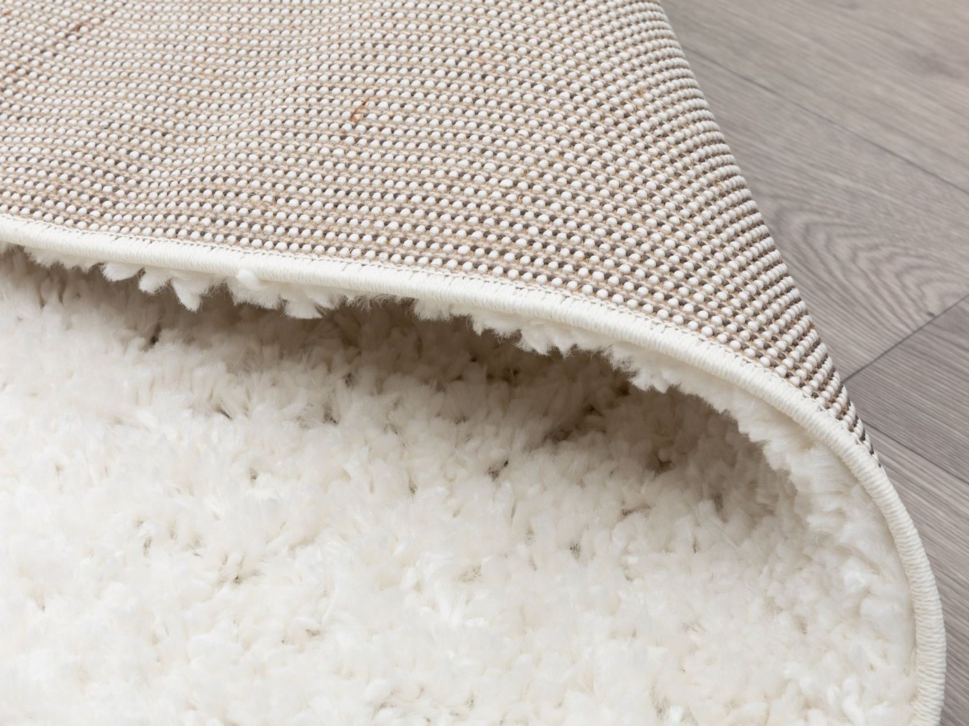 Steffensmeier Hochflor-Teppich Vaasa, Rechteckig, Shaggy, Langflor, Kunstfell – Bild 5 von 5