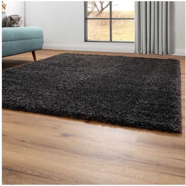Steffensmeier Hochflor-Teppich Valencia, Rechteckig, Shaggy, Langflor, Kunstfell
