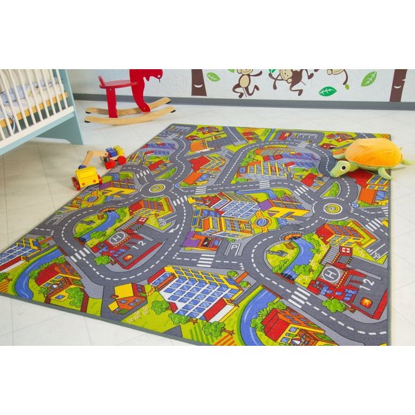 Steffensmeier Kinderteppich City, Rechteckig, Straßenteppich, Kinderzimmer