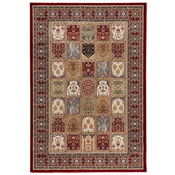 Steffensmeier Orientteppich Classical Quality Felder, Rechteckig, Kurzflor Teppich, Bordüre