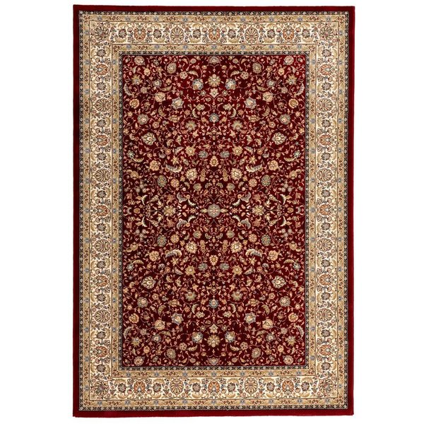 Steffensmeier Orientteppich Classical Quality Floral, Rechteckig, Höhe: 13 mm, Orientalischer Stil,Kurzflor Teppich, Hoch-Tief-Struktur