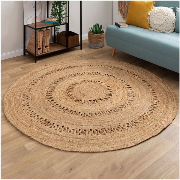 Steffensmeier Teppich Goa - Sun, rund, Jute