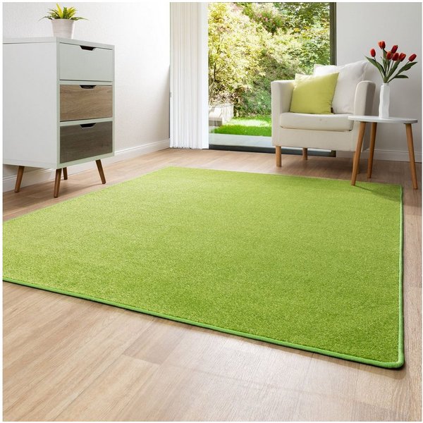 Steffensmeier Teppich Ibiza, Rechteckig, Kurzflor Teppich, Wohnzimmer