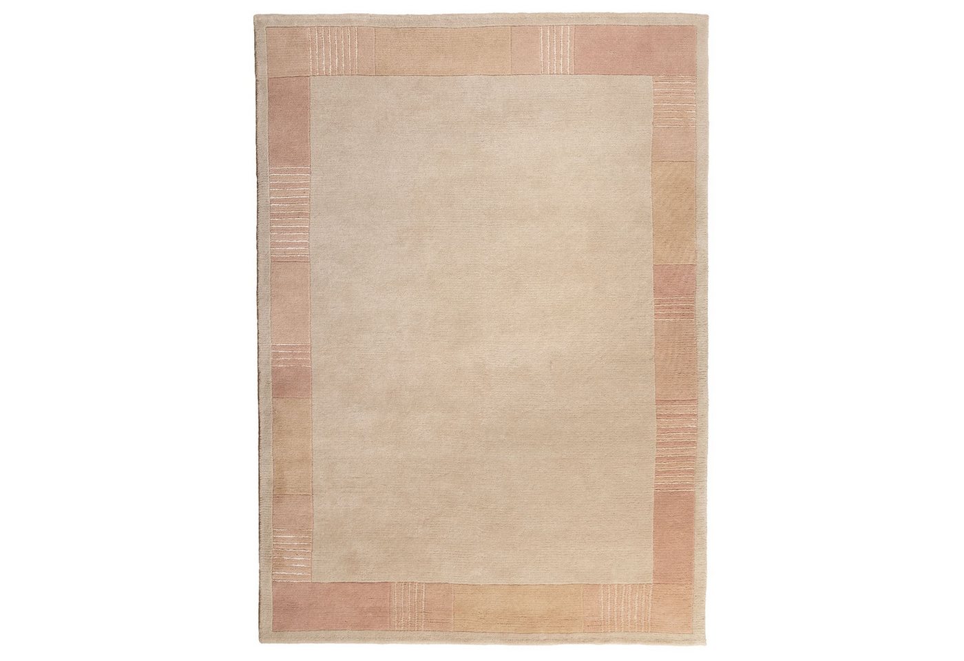 Steffensmeier Teppich Pokhara Bordüre, Rechteckig, Nepal Design – Bild 2 von 5