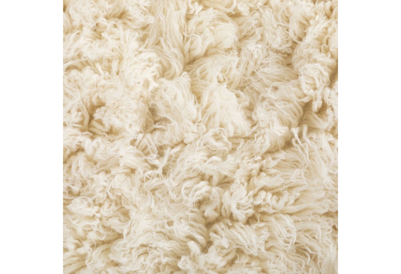 Steffensmeier Wollteppich Flokati 1500, rund, original griechischer Flokati Teppich – Bild 3 von 5
