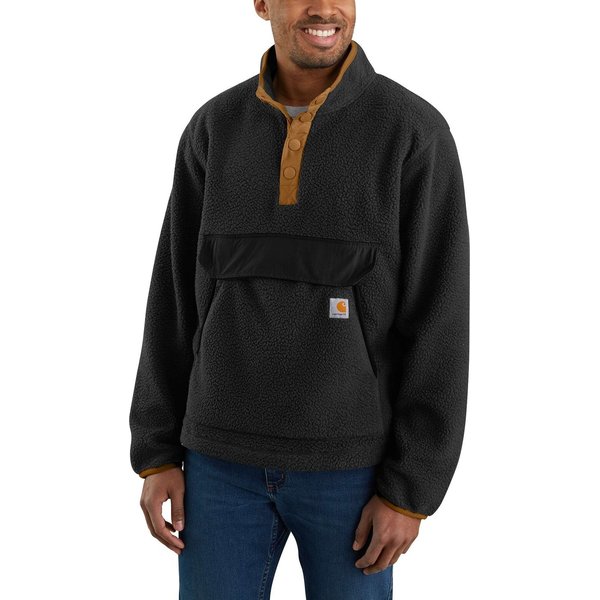 Carhartt Stehkragenpullover Carhartt RELAXED FIT FLEECE PULLOVER 104991 (1-tlg)