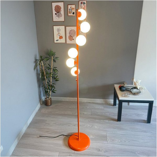 Bamyum Stehlampe Bamyum Modern Dekorative Metall Stehlampe, ohne Leuchtmittel, G9, verstellbarer Lampenschirm, Stehluchte mit Ablage
