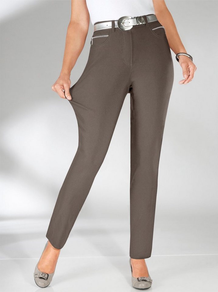 Stehmann Jerseyhose Hose leicht vertieft – Bild 4 von 5