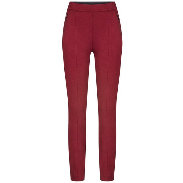 Stehmann Stoffhose Imilia-745, schmal geschnittene 7/8 Hose mit Taschen stretchig