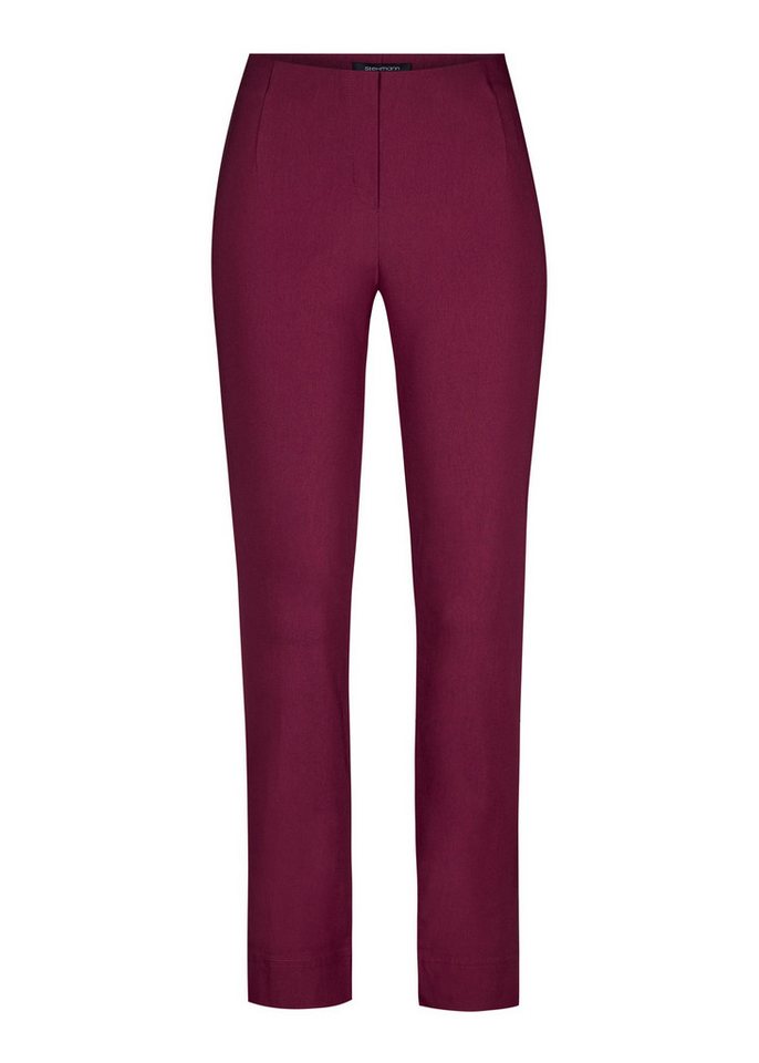 Stehmann Stretch-Hose mit Schlitz – Bild 4 von 5