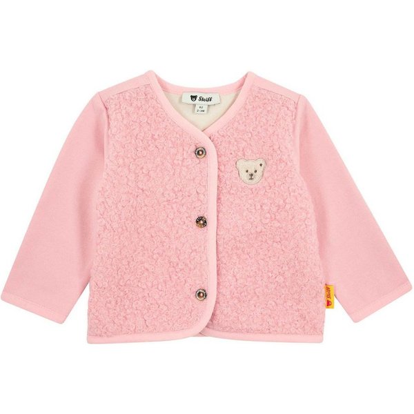 Steiff Sweatjacke Sweatjacke Winter Adventure, gefüttert
