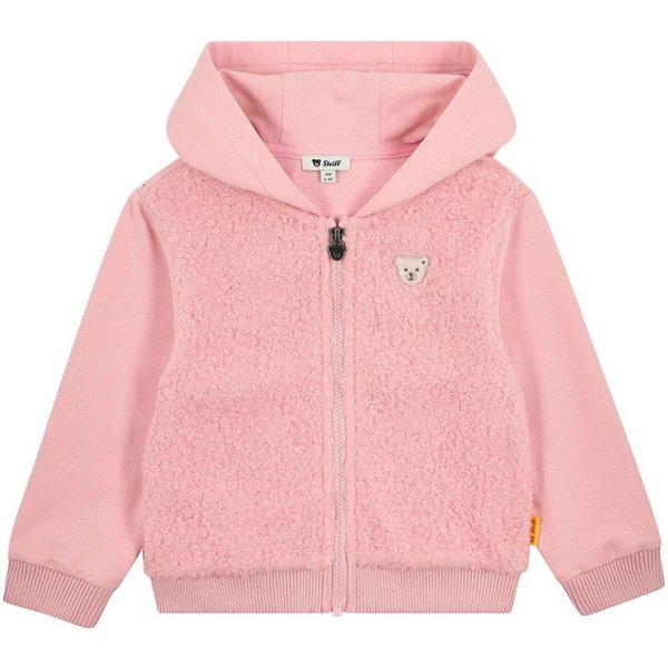 Steiff Sweatjacke Sweatjacke Winter Adventure, gefüttert