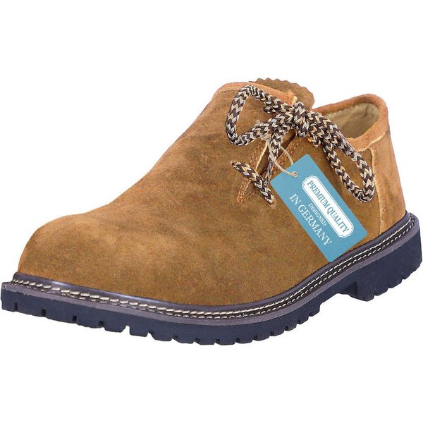 Steigenhöfer Manufaktur Trachtenschuhe Herren - Florian - Echtes Wildleder - Optimale Passform Haferlschuh Echtleder Herrenschuhe fürs Oktoberfest und Feierlich