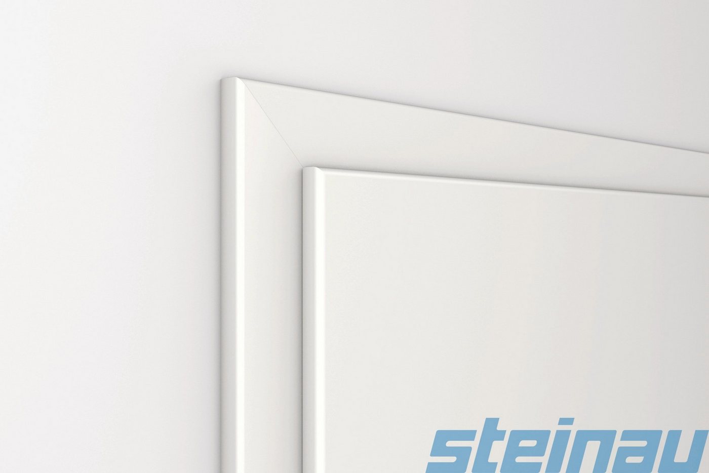 steinau Zimmertür Basic CPL Komplett-Set, Zarge + Edelstahl-Drückergarnitur (Set, Türblatt, Zarge und Edelstahl-Drückergarnitur im Set), Baurichtmaß 2000 x 750  – Bild 3 von 4