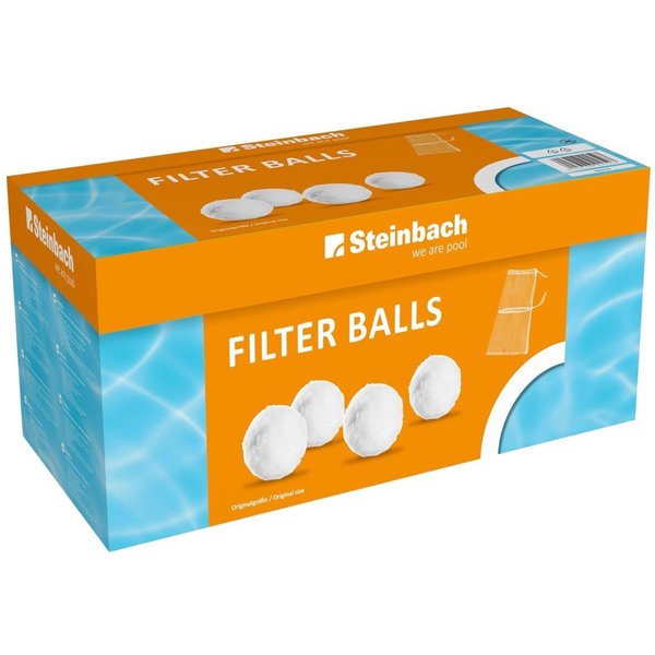 Steinbach Pool Poolpflege STEINBACH Filter Balls, Reinigende Filterbälle für Pools, Kompatibel m