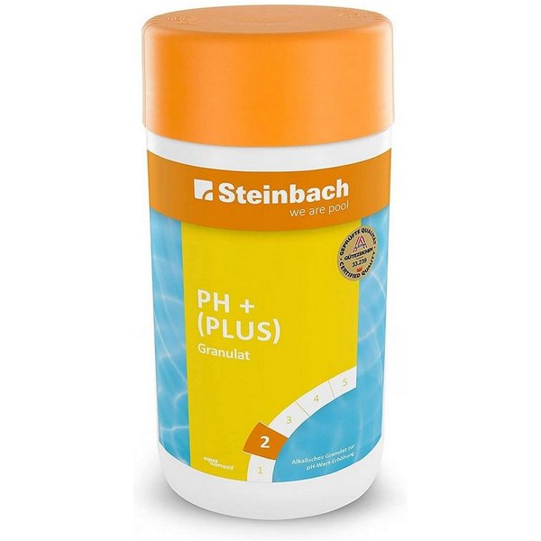 Steinbach Pool Poolpflege STEINBACH pH + (plus) Granulat, 1 Kg
