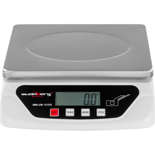 Steinberg Systems Feinwaage 10 kg / 0,5 g Digitale Zählwaage Briefwaage Küchenwaage Grammwaage
