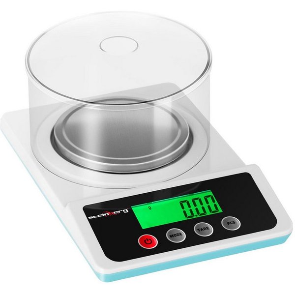 Steinberg Systems Präzisionswaage 500g / 0,01 g Goldwaage Laborwaage Küchenwaage Feinwaage Windschutz