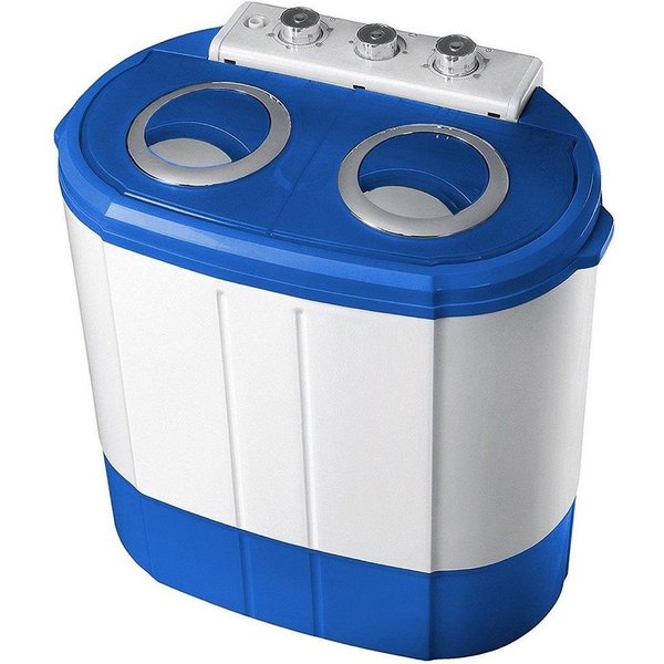 STEINBORG Wäscheschleuder SB-4002, 3 kg, Mini Waschmaschine,Camping,3 KG Kapazität,Schleuderfunktion,2 Kammern