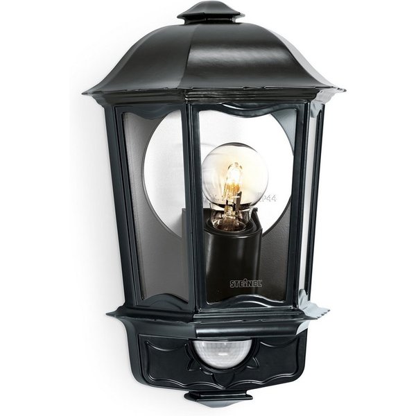 steinel Außen-Wandleuchte L 190, Bewegungsmelder, Leuchtdauer einstellbar, Nachtlichtfunktion, Softlichtstart, Tageslichtsensor, mehrere Helligkeitsstufen, Leuc