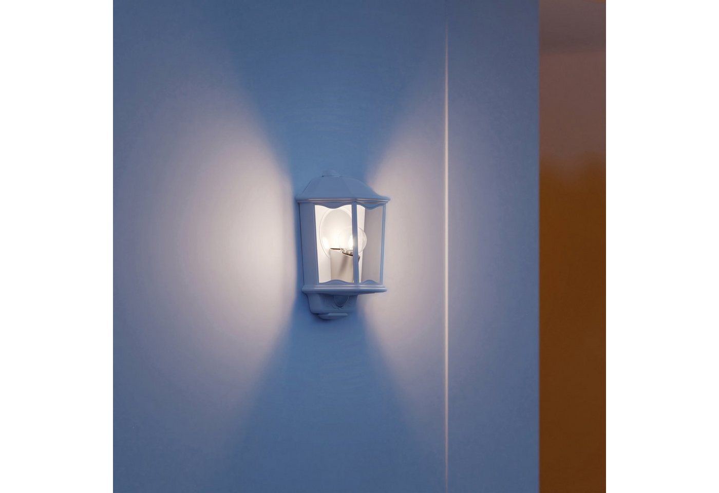 steinel Außen-Wandleuchte L 190, Bewegungsmelder, Leuchtdauer einstellbar, Nachtlichtfunktion, Softlichtstart, Tageslichtsensor, mehrere Helligkeitsstufen, Leuc – Bild 4 von 5