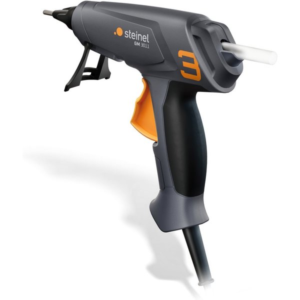 steinel Heißklebepistole GlueMatic 3011, leicht, ergonomsich, Fördermenge von 16 g/min, Faltschachtel