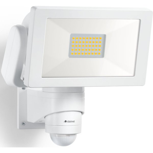 steinel LED Wandstrahler LS 300, Bewegungsmelder, LED fest integriert, Neutralweiß