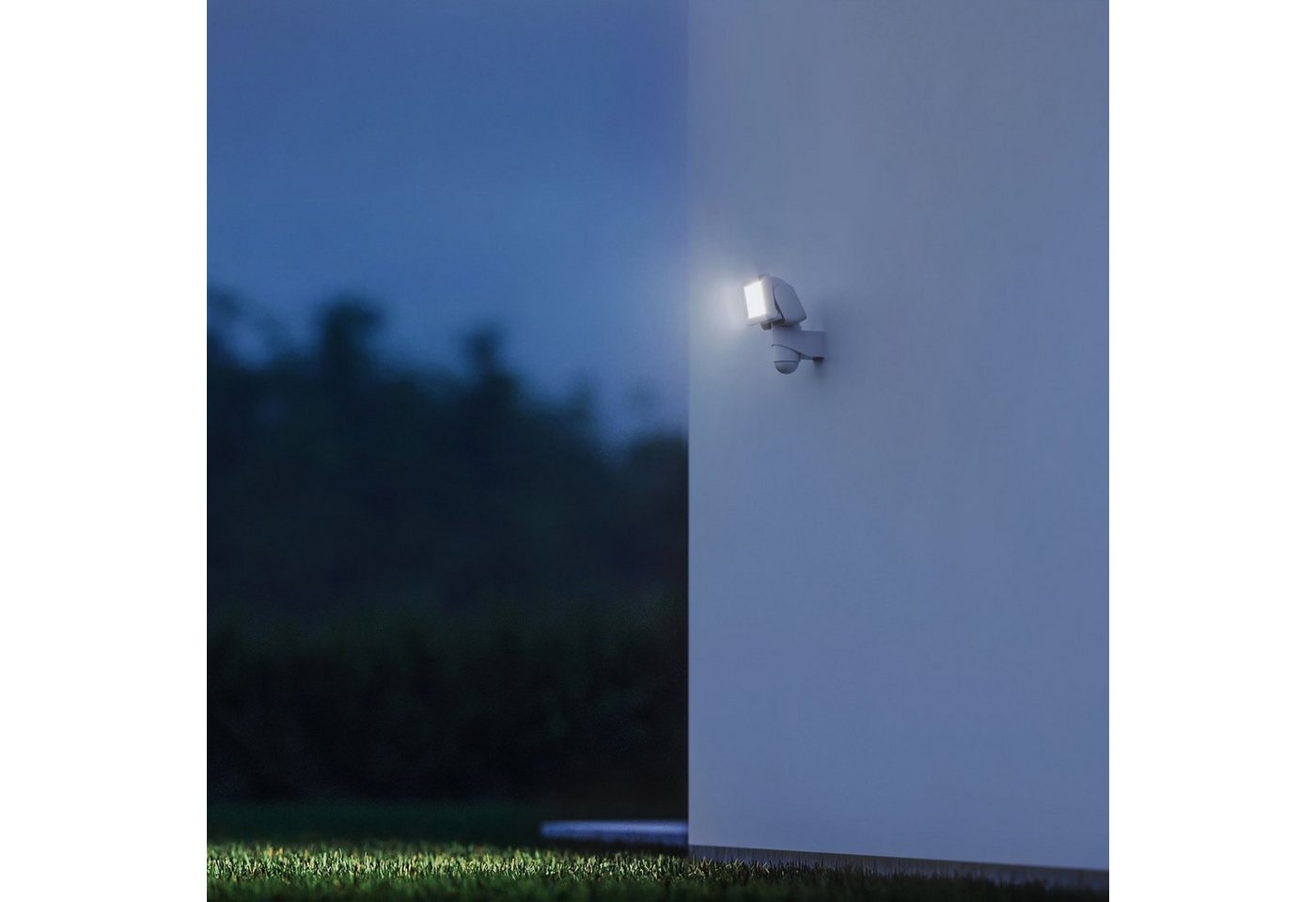 steinel LED Wandstrahler LS 300, Bewegungsmelder, LED fest integriert, Neutralweiß – Bild 2 von 4