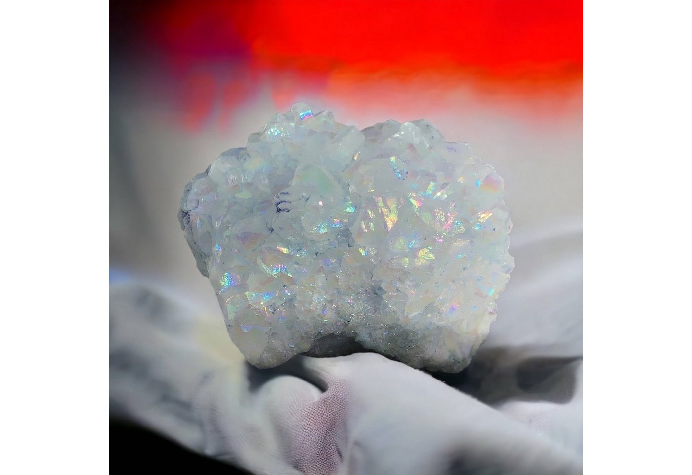 Steinfixx® Edelstein BERG_AUR_, (1 Stück 4-6 cm, 60-100 Gramm, Kristallaura), mit Gold 333, Titan und Platin, luxuriös und edel – Bild 5 von 5