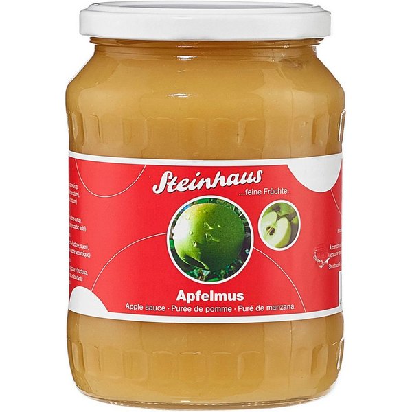 Steinhaus Obstkonserve, Steinhaus Apfelmus feine Früchte fruchtig süß fein püriert 700g