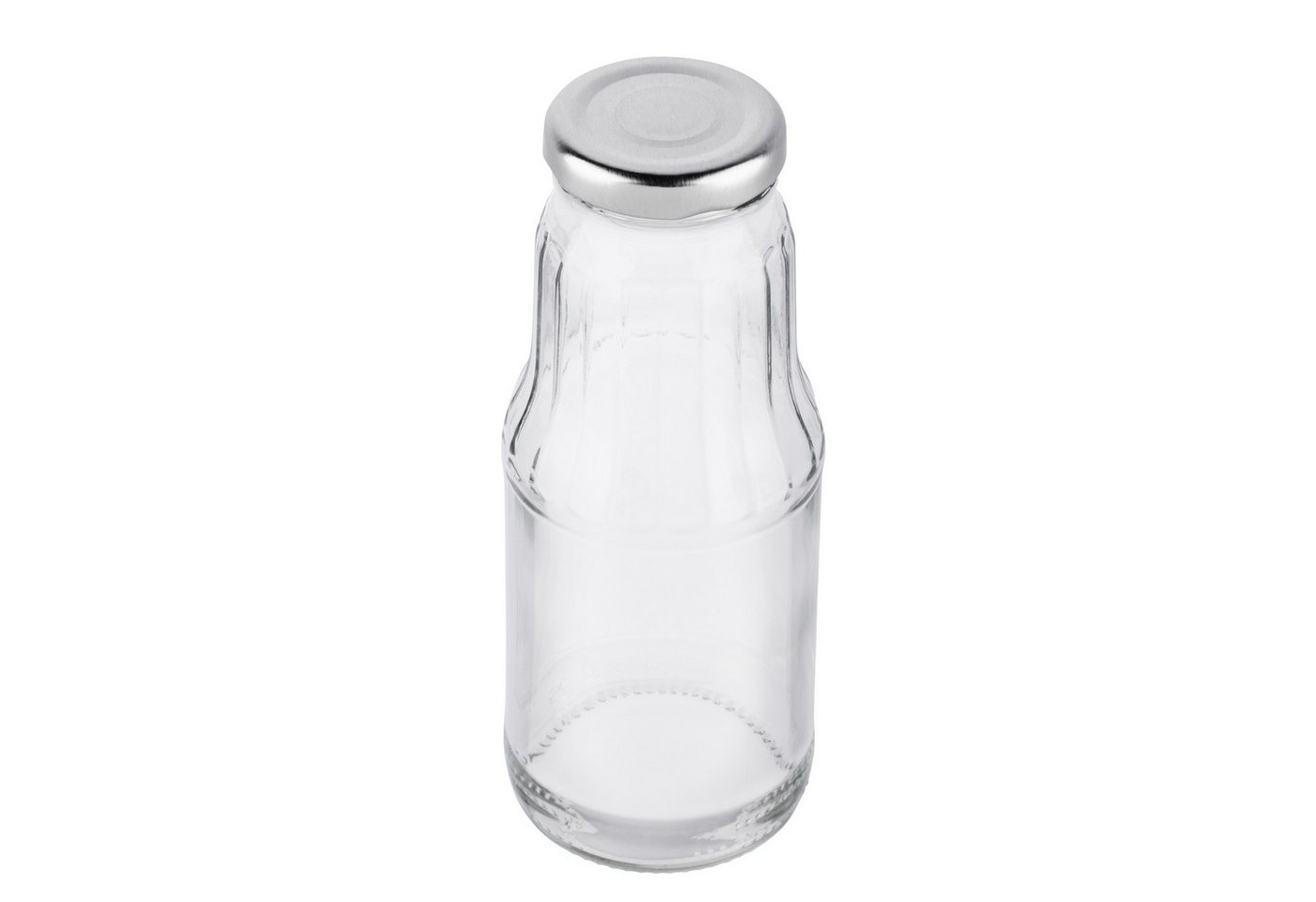 steinwohn Trinkflasche Glasflaschen 300 ml mit Schraubverschluss – 4, 8 oder 16 Stück, Saftflaschen aus Glas – Trinkflaschen für Shots, Smoothies & Säfte – Bild 5 von 5