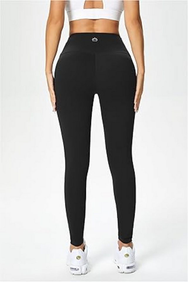 Stelby Leggings Leggings – High Waist, blickdicht, mit Innentasche High‑Waist, blickdicht, Handytasche, 4‑Wege‑Stretch, sportlich – Bild 4 von 5