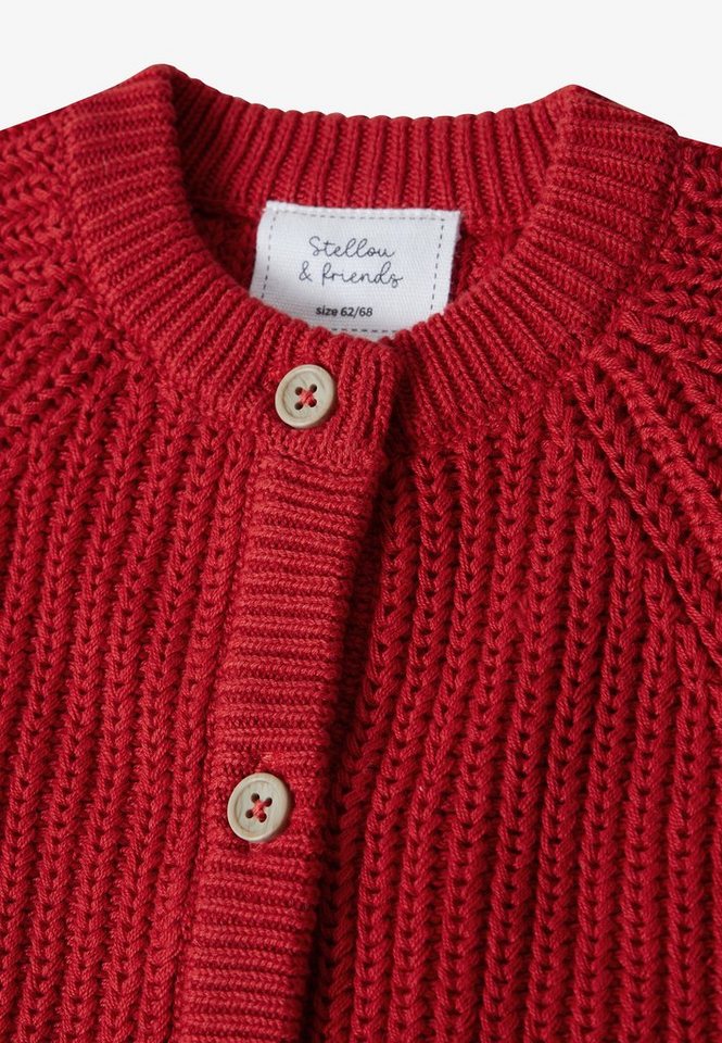 Stellou & friends Strickjacke Gerippter Cardigan Gerippter Cardigan – Bild 3 von 3