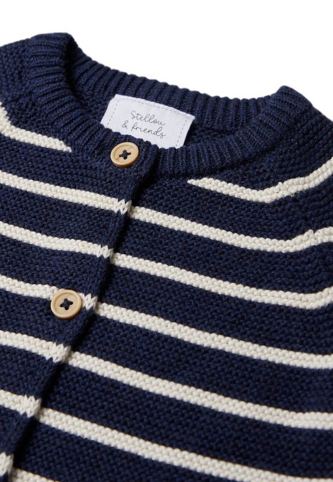 Stellou & friends Strickjacke Gestreifter Gestreifter – Bild 3 von 5