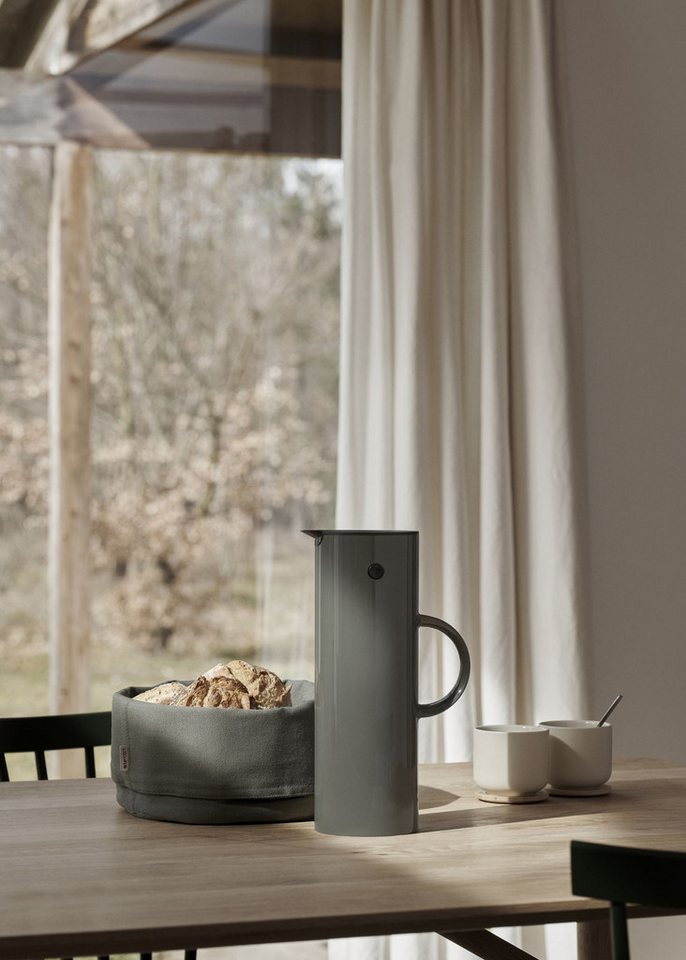 Stelton Isolierkanne 1 l, stelton Isolierkanne Thermoskanne EM77 Vol. 1 l dark forest – Bild 2 von 2