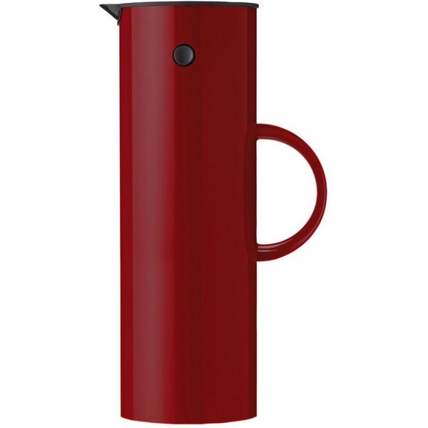 Stelton Isolierkanne, stelton Isolierkanne Thermoskanne EM77 Vol. 1 l cherry red