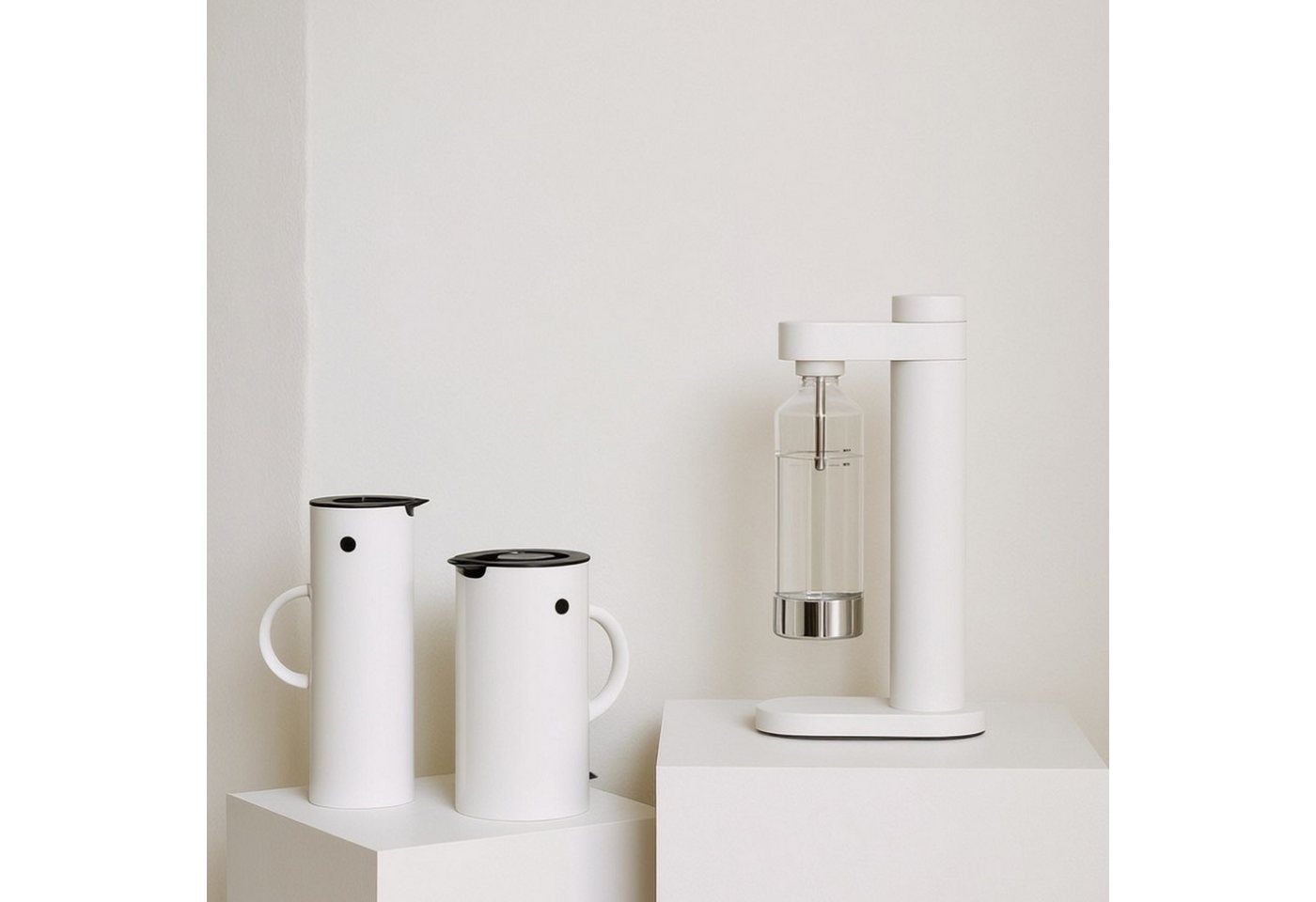 Stelton Wassersprudler Brus Soft White – Bild 4 von 4