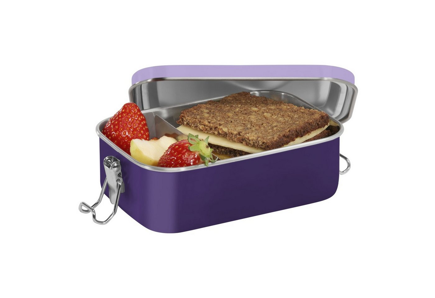 Step by Step Lunchbox Edelstahl 0,8 Liter, Edelstahl, (1-tlg) – Bild 3 von 4