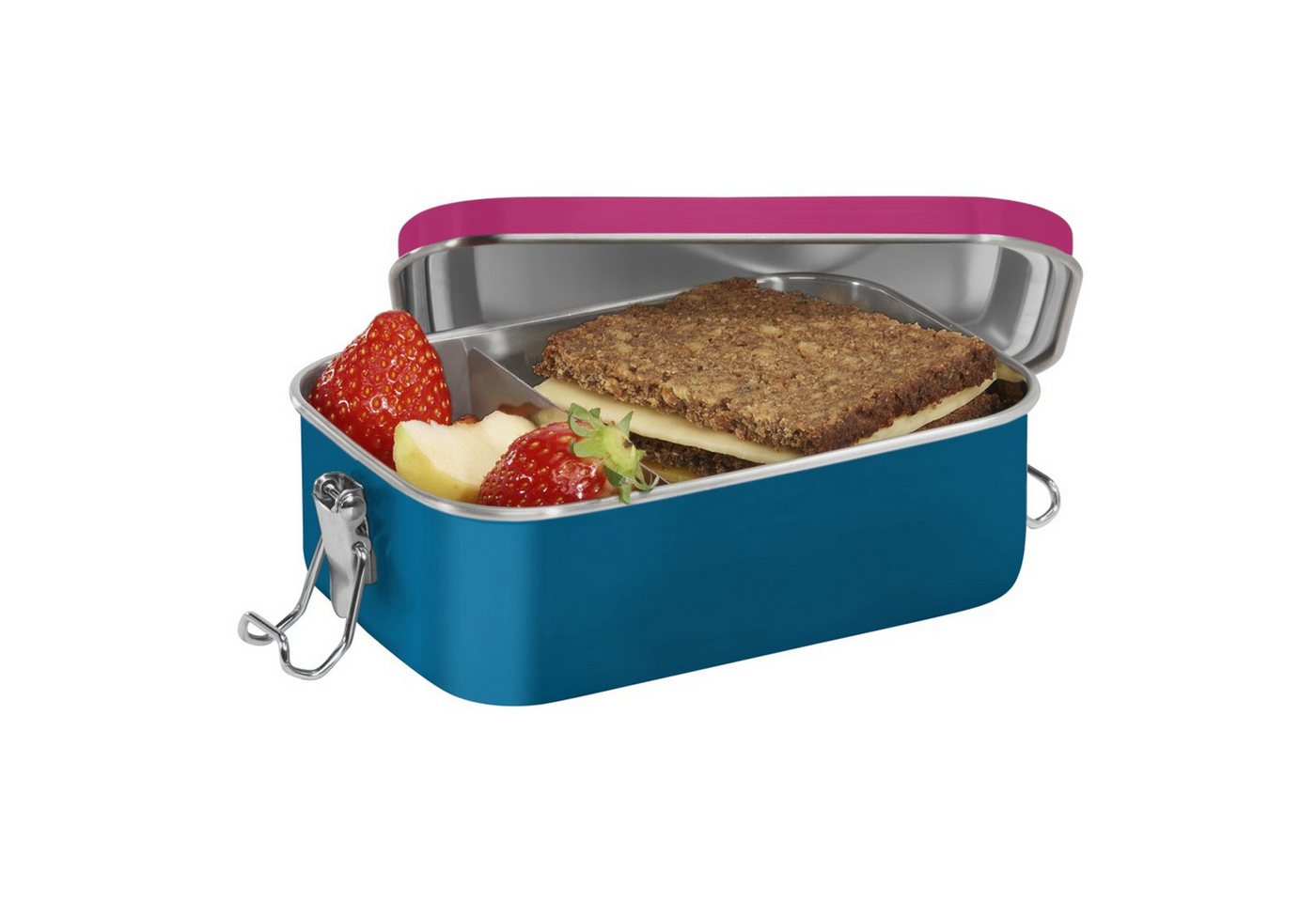 Step by Step Lunchbox Edelstahl 0,8 Liter, Edelstahl, (1-tlg) – Bild 3 von 4