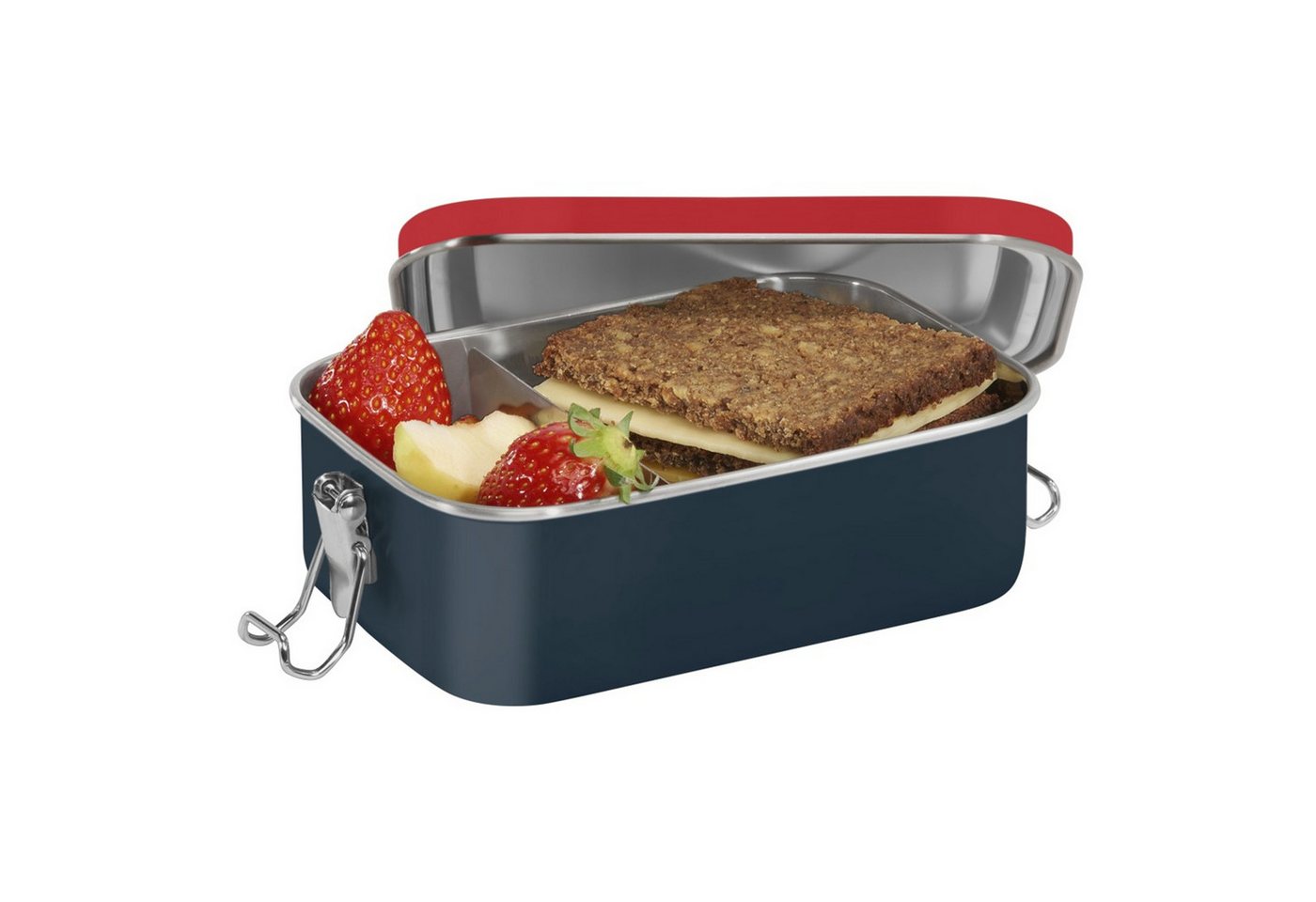 Step by Step Lunchbox Edelstahl 0,8 Liter, Edelstahl, (1-tlg) – Bild 3 von 4