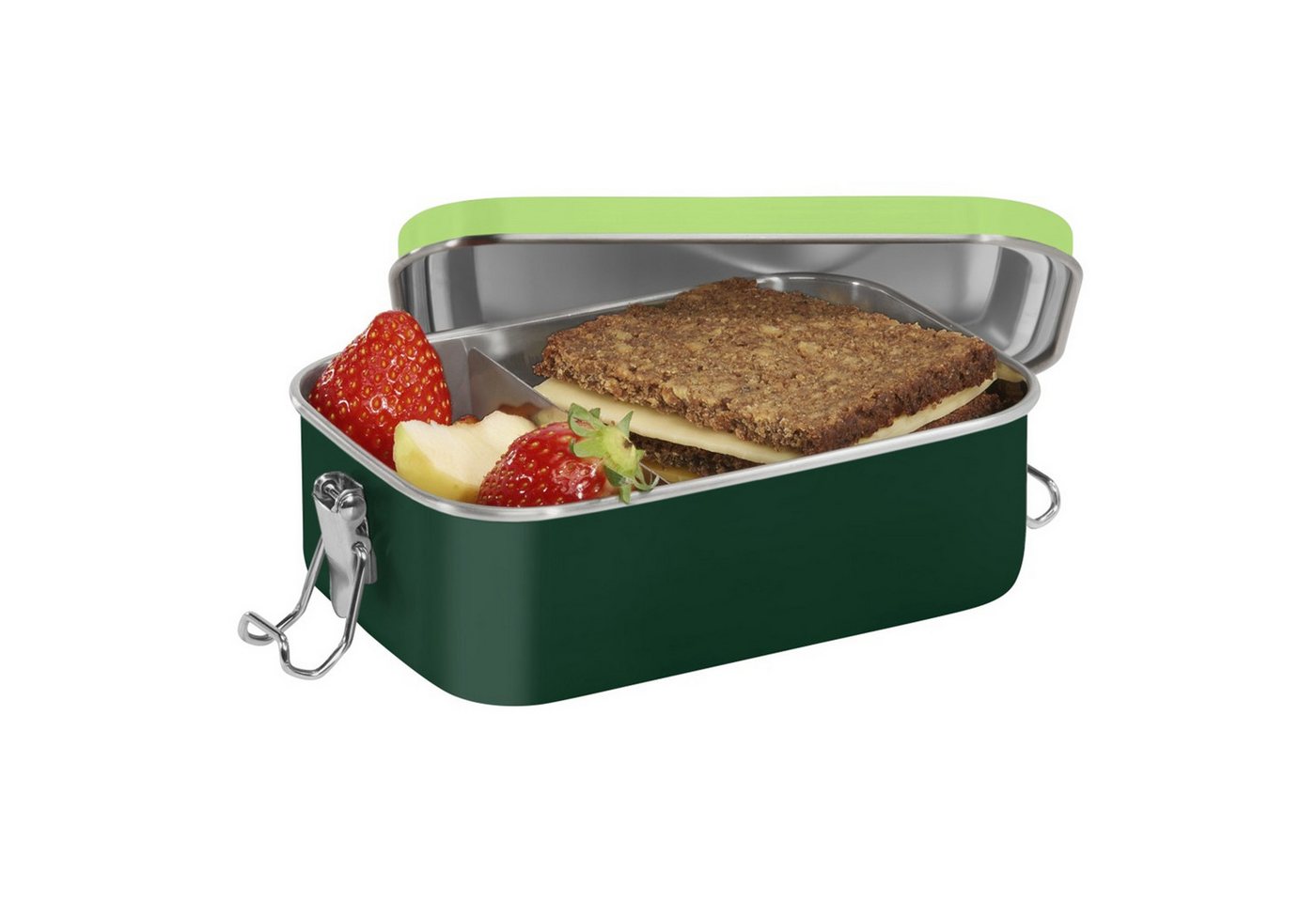 Step by Step Lunchbox Edelstahl 0,8 Liter, Edelstahl, (1-tlg) – Bild 3 von 4